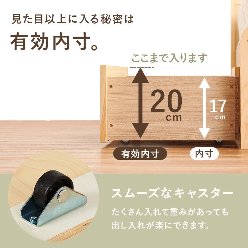 【組立式】引出し ボンネルコイルマットレス付きセミダブルベッド すのこフレーム 3色展開 一人暮らし ワンルーム 幅124cm