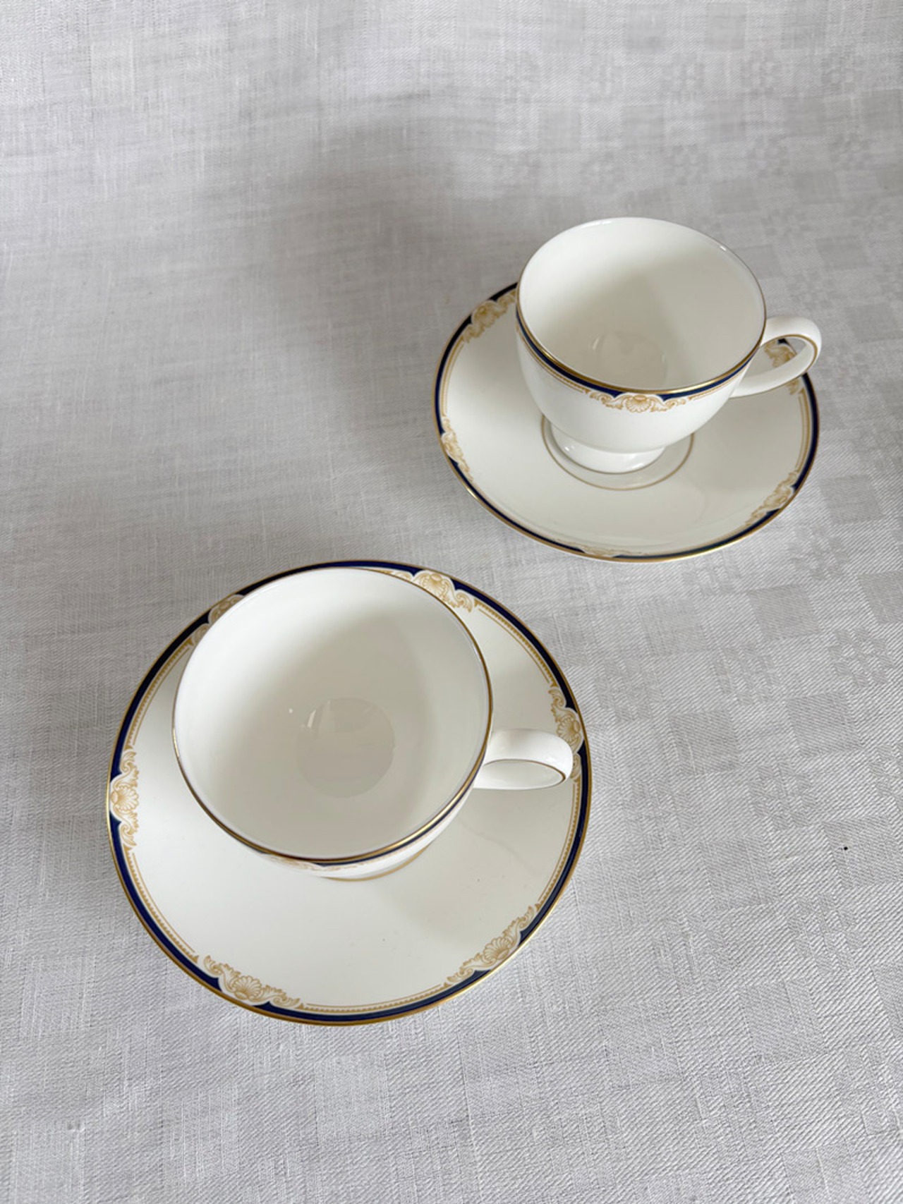 ウェッジウッド　カップソーサー　キャベンディッシュ　黒壺　ティーカップ　コーヒーカップ　Wedgwood CAVENDISH　廃盤モデル　17twc21-4