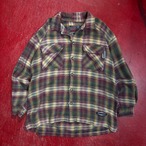 90s OLD VANS ヘビーネルシャツ 長袖シャツ