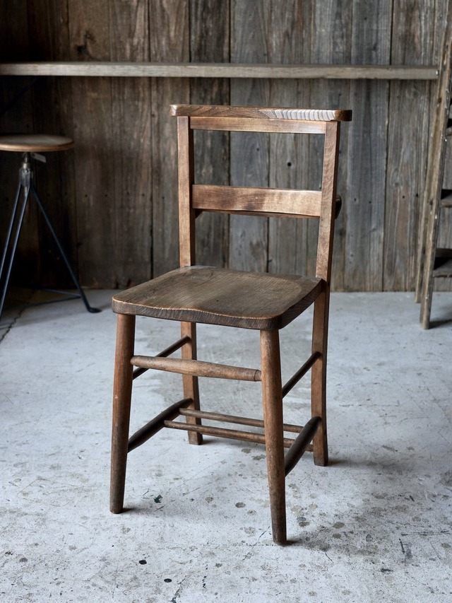 Antique church chair