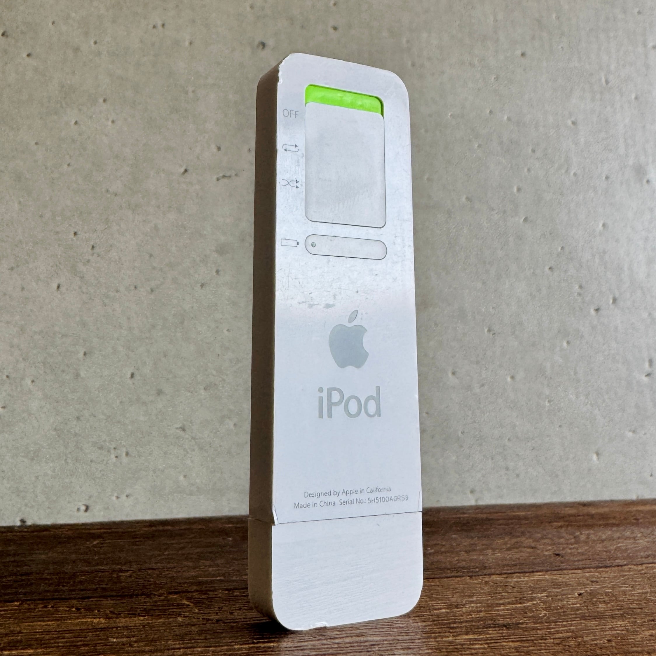 充電ケーブル不要】Apple 初代 iPod shuffle 512MB | 新品バッテリー