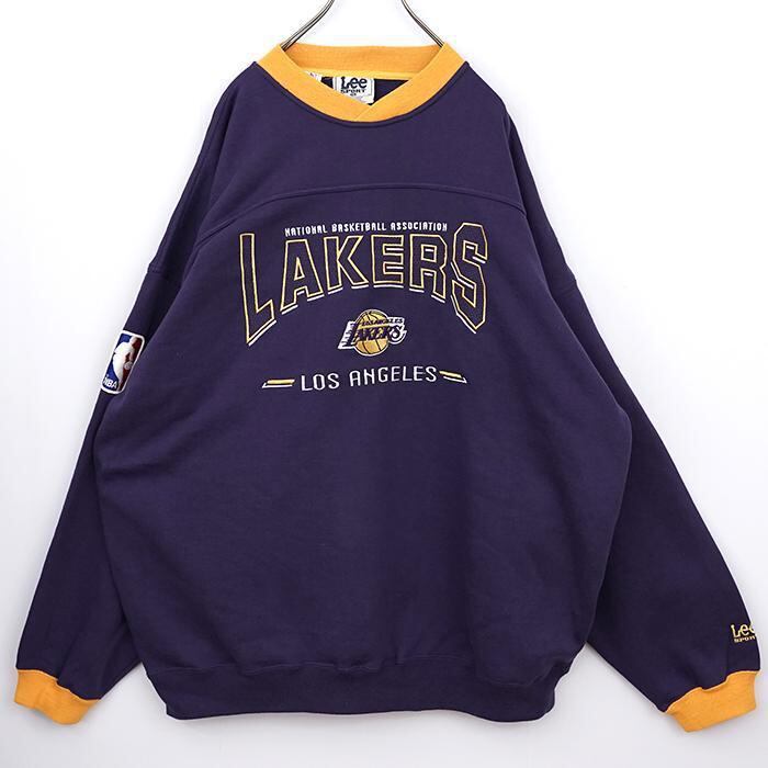 激レア】LAKERS フリース(ハーフジップ)-