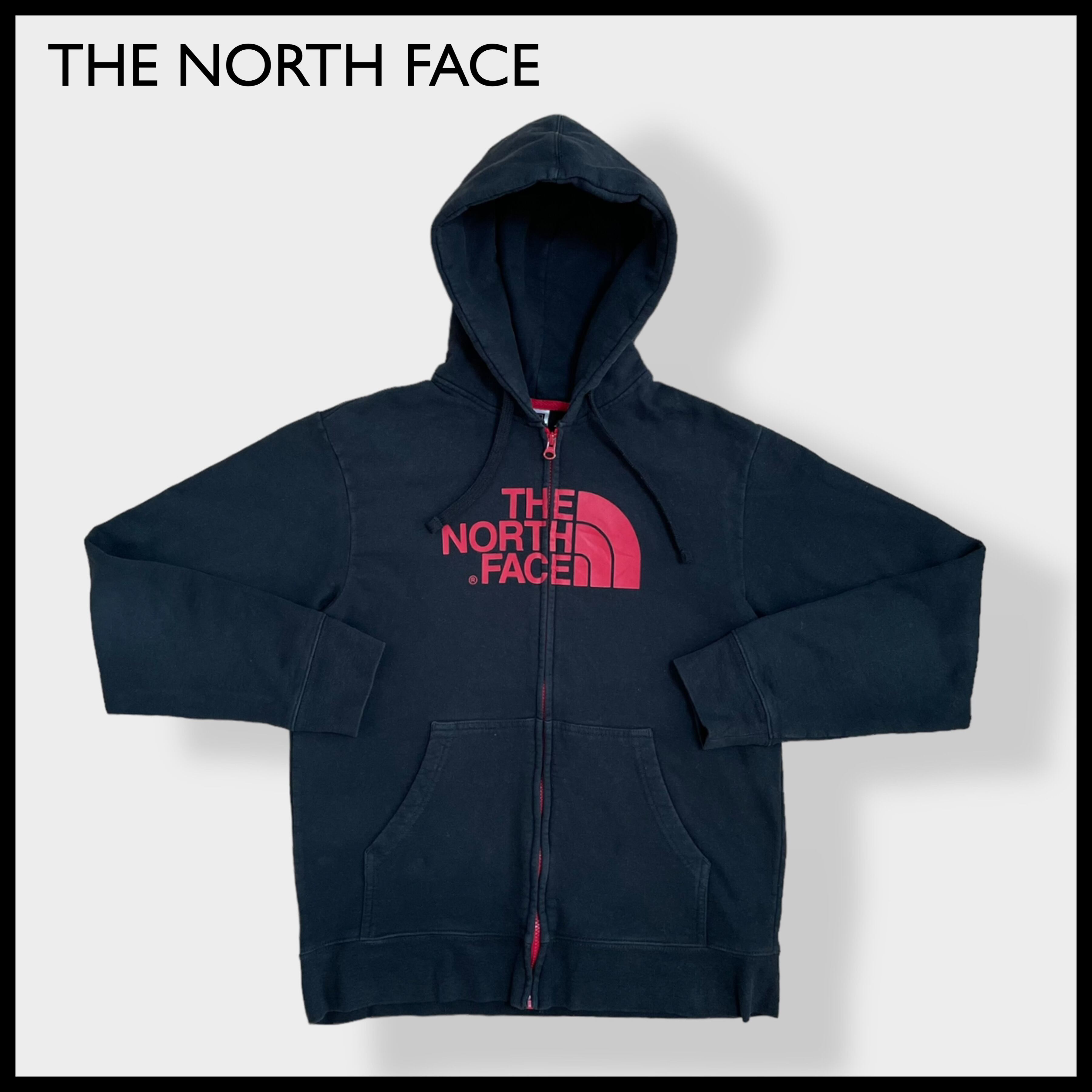 【THE NORTH FACE】ロゴ プリント パーカー フルジップ ジップ ...