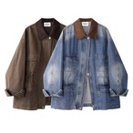 Maillard Brown Versatile Denim Jacket (NC374)