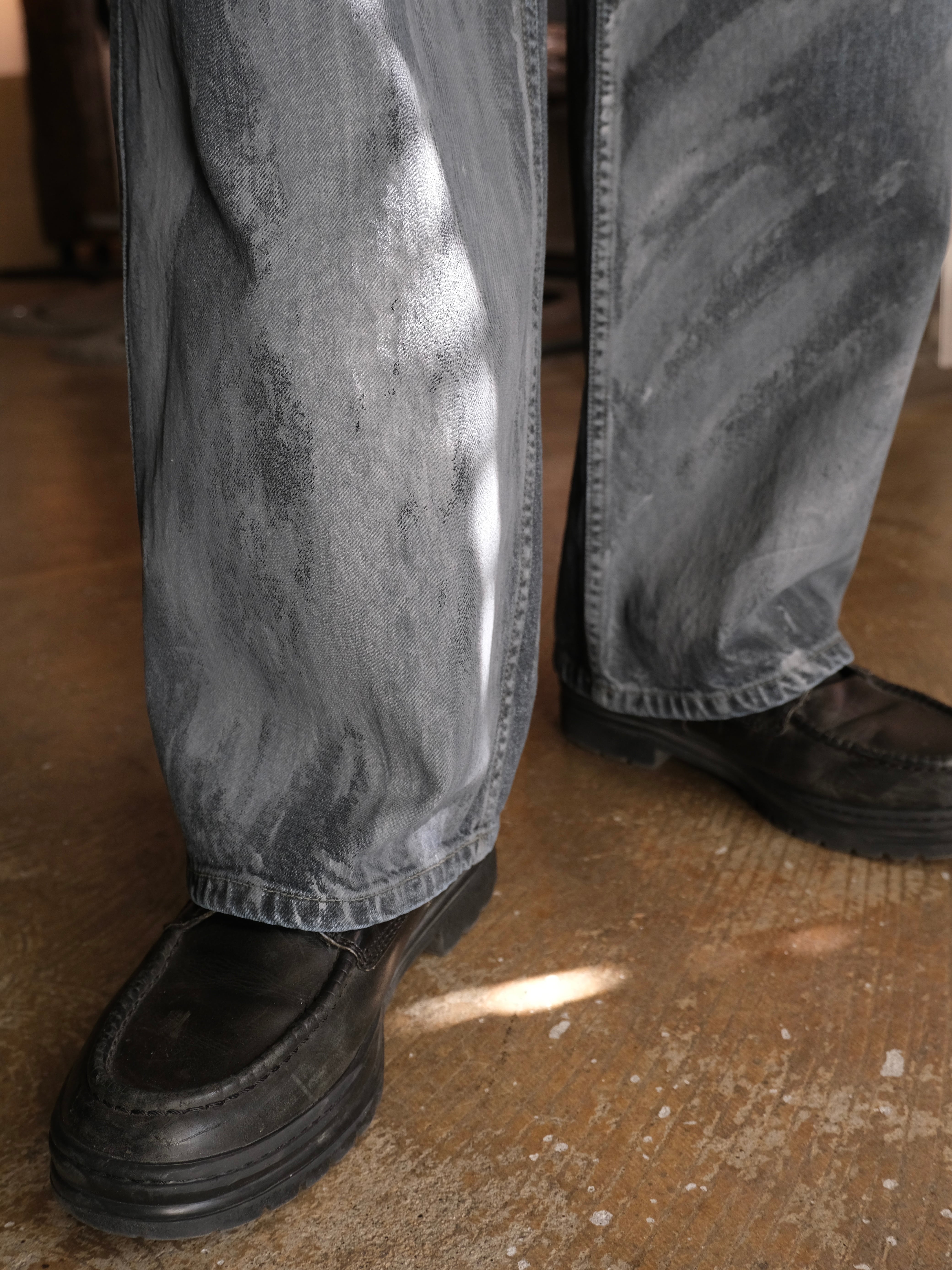 ENCOMING】 PAINTER DENIM TROUSER | THE OUR
