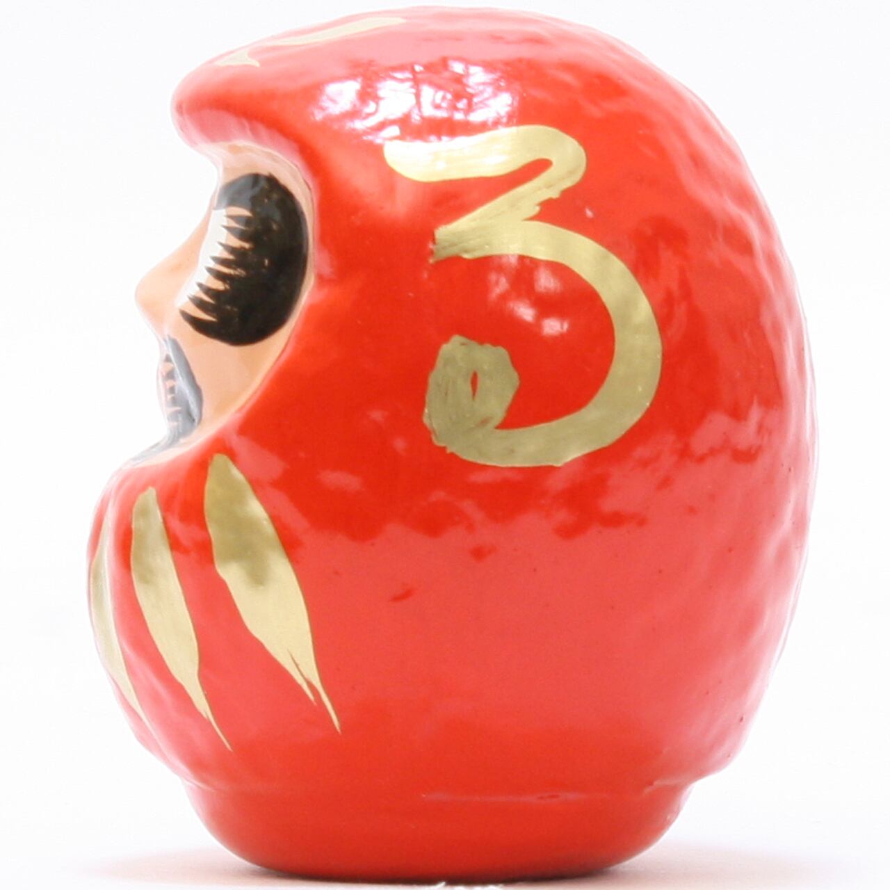 縁起物 張り子のダルマ 1号 龍虎堂 日本製 品番 012-0051 | 人形の松屋