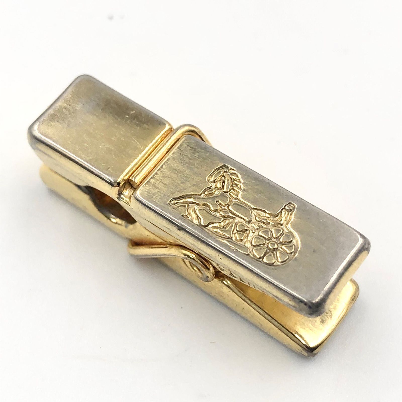 CELINE セリーヌ　マネークリップ　ゴールドカラー セリーヌ マネークリップ クリップ ペーパーホルダー ゴールド