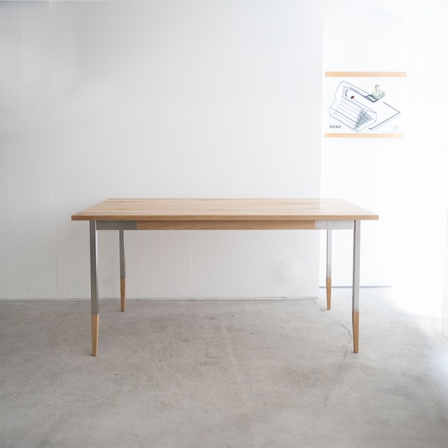 ALTERNATIVE TABLE / 無垢天板ダイニングテーブル / 1500×800mm