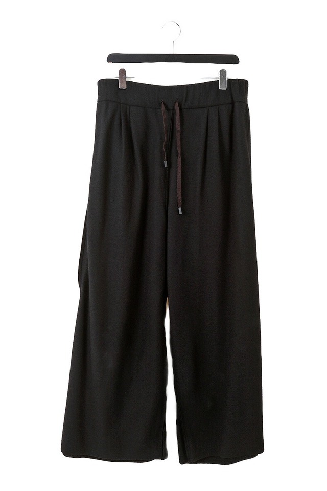 WIDE PANTS［WOOL］（BLACK） 235068