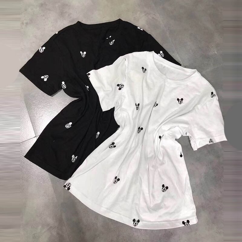 プリント柄スプリングルーズTシャツ トップス 大きめサイズ 春物 ミックスインファッション71154704943