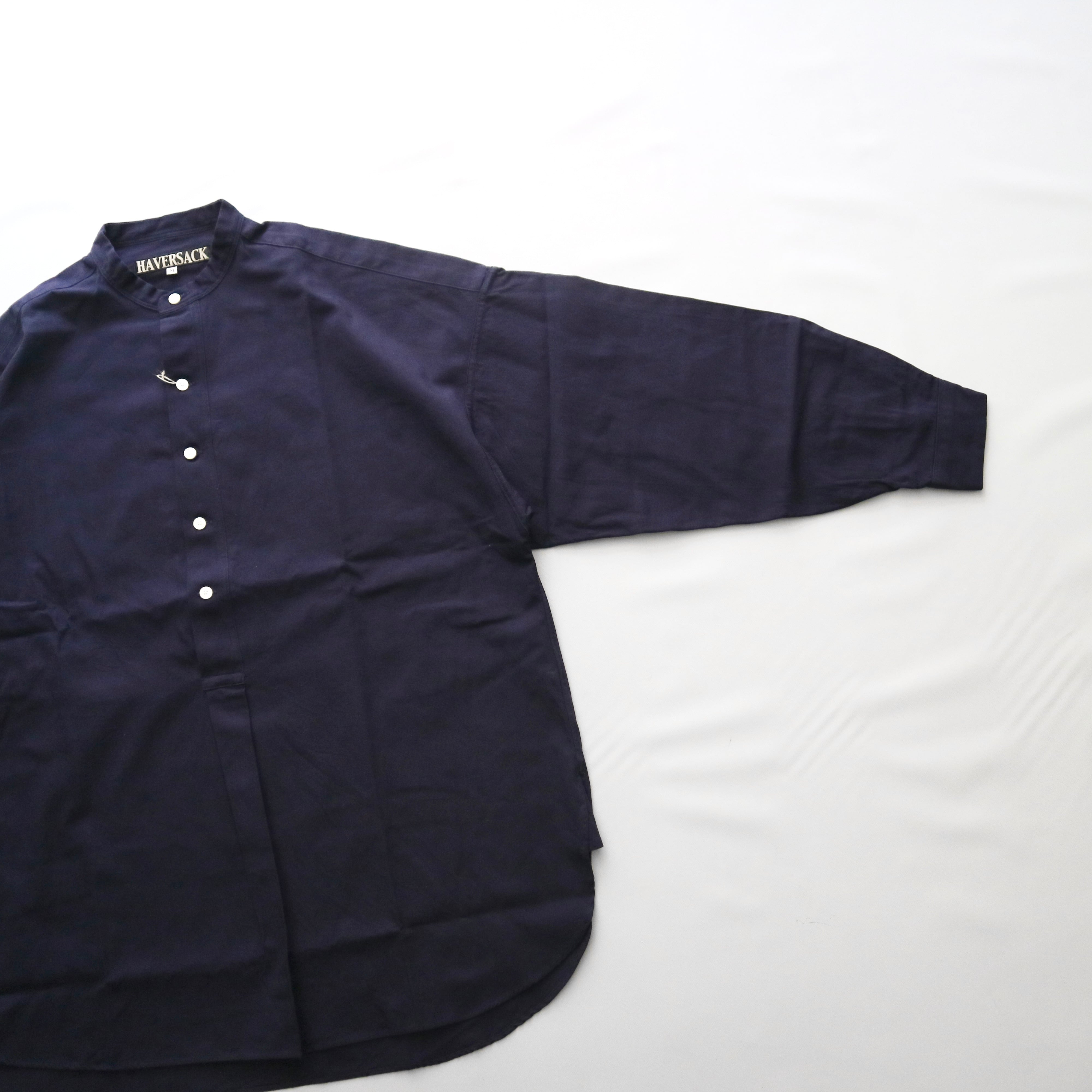HAVERSACK ハバーサック】SALT SHRINK OXFORD BAND COLLAR HAVERSACK ハバーサック】SALT SHRINK OXFORD BAND COLLAR