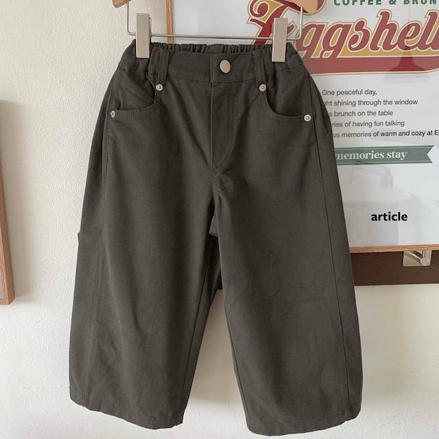 【取寄】article|orin side-pleat pants|オリンサイドプリーツパンツ|S-JM|kids&jr|26 autumn