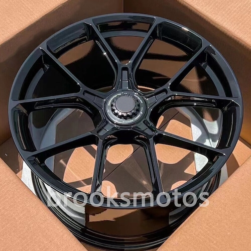 20インチ NEW GT スタイル ブラック 鍛造 ホイール ポルシェ 911 カレラ S/T ナロー ボディ BRN-1783