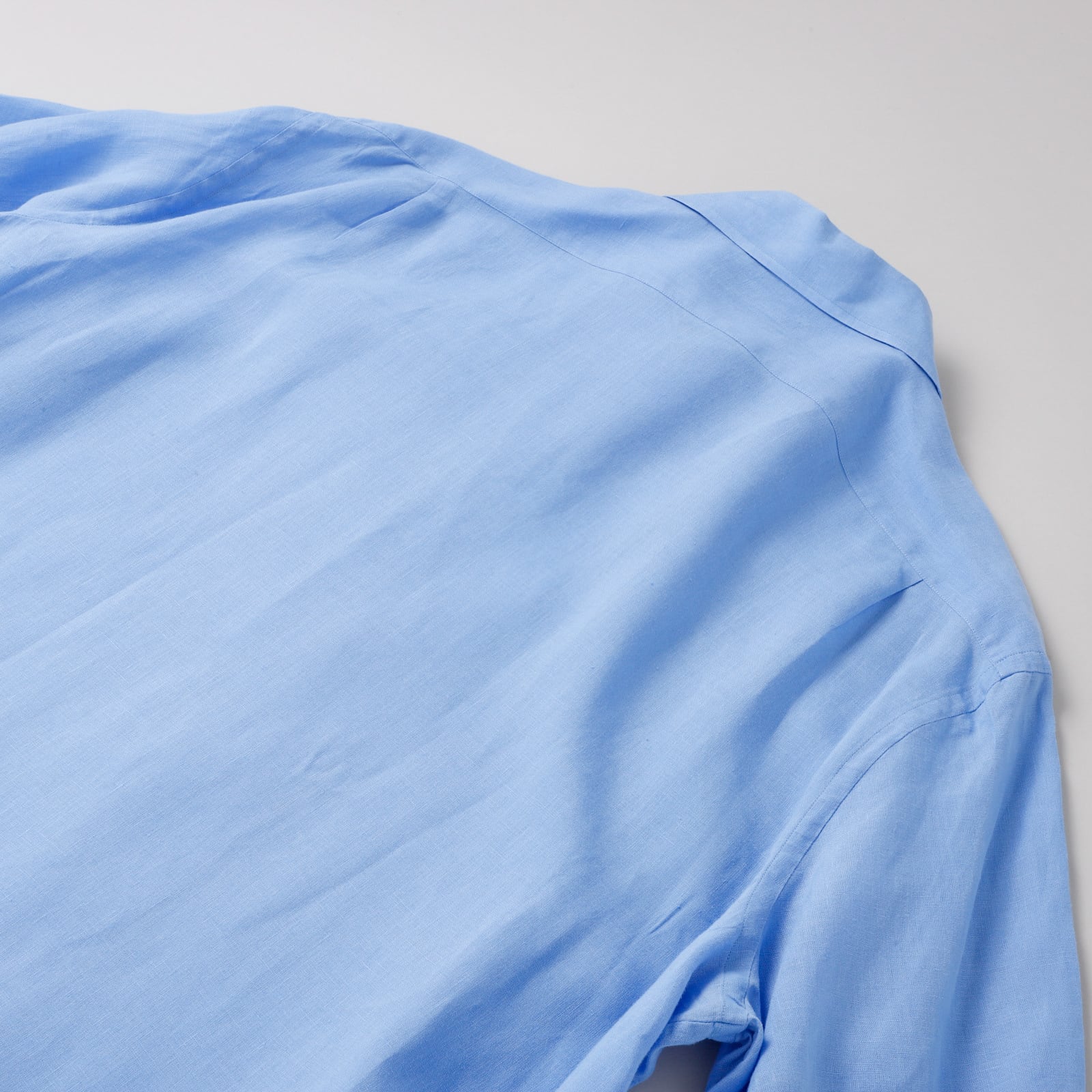 定価10万】Ralph Lauren Purple Label special linen shirt fade Blue