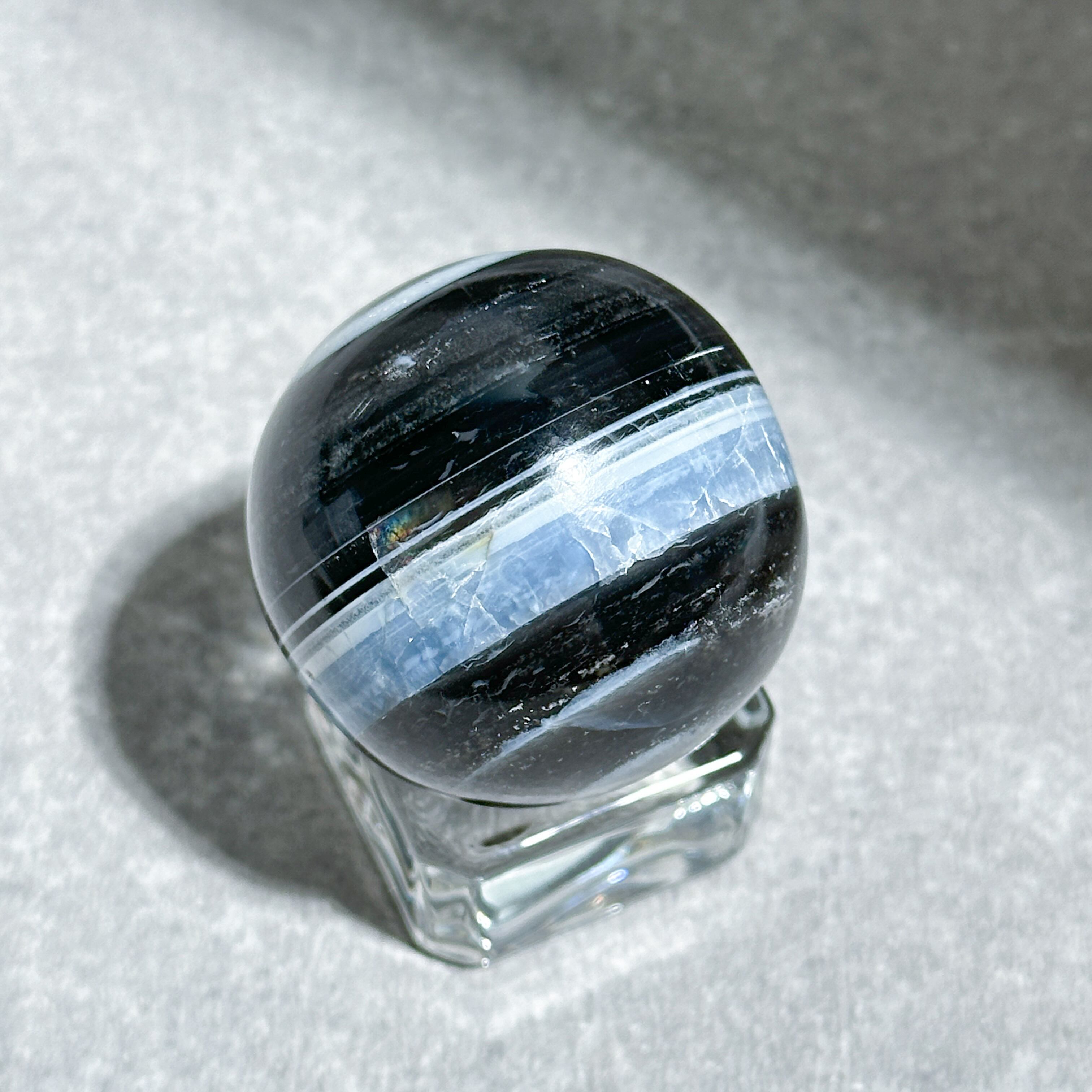 ブルーオパール スフィア15◇ Blue Opal ◇ 天然石・鉱物