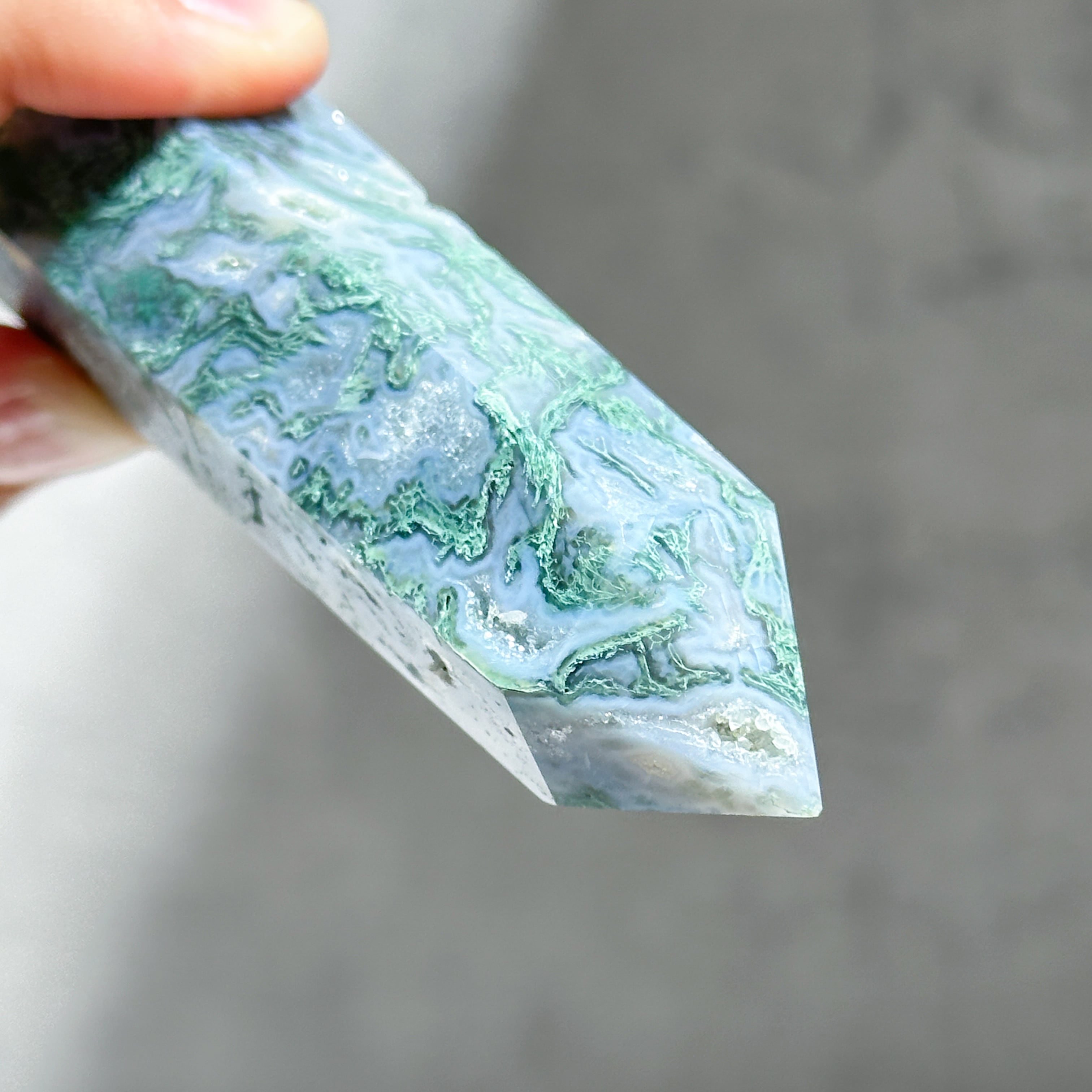 モスアゲート タワー22◇ Moss Agate ◇天然石・鉱物 モスアゲート タワー22◇ Moss Agate ◇天然石・鉱物