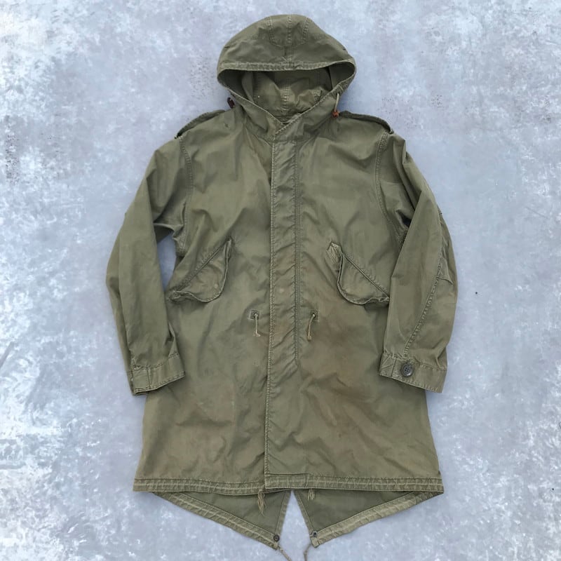 60's U.S.ARMY M-51 フィッシュテール モッズパーカー カーキ ミリタリー S位 希少 ヴィンテージ