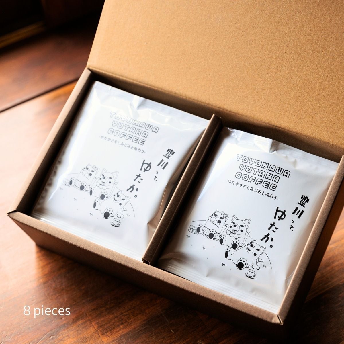ドリップバッグ 8袋入り ギフトTOYOKAWA YUTAKA coffee dripbag 8p