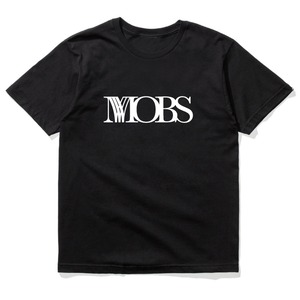 MOBS logo tee black