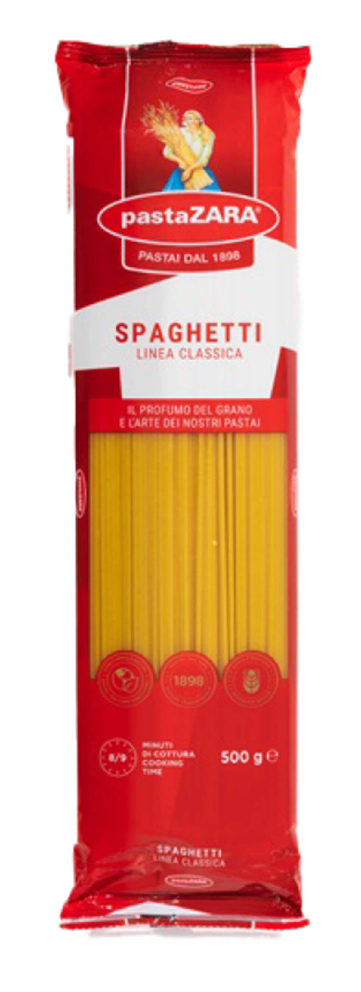 パスタザラ スパゲッティ 500g | イタリア食材専門 GALLERIA パスタザラ スパゲッティ 500g | イタリア食材専門 GALLERIA