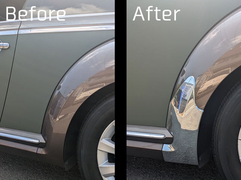 THE BEETLE 【ザビートル】 ストーンガード クローム 4PCSセット