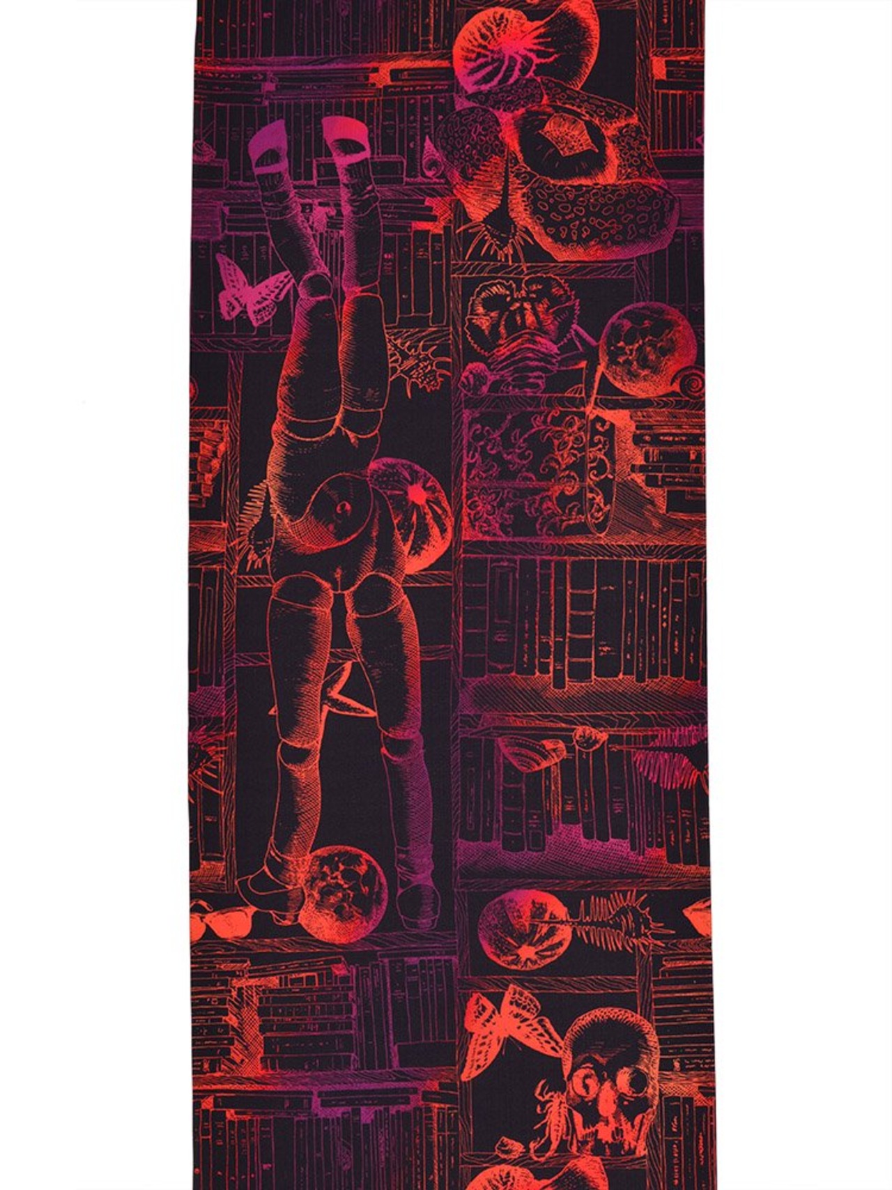 【受注商品】RumiRockセオαゆかた「ドラコニアサロン」 レッド　[A598]