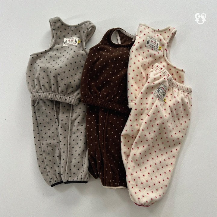 【予約】GO U ドットベストセットアップ90~160