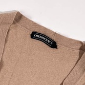 アンサンブル カシミヤ100% CHENONCEAUX シュノンソー セットアップ カーディガン ニット セーター /ベージュ系 レディース