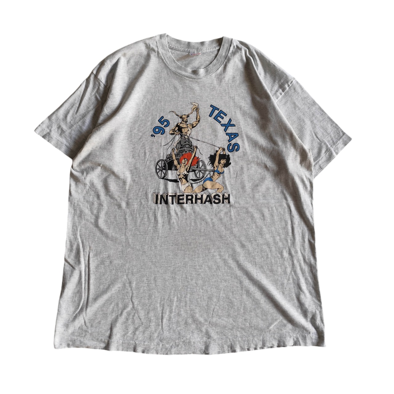 90's vintage 95 TEXAS アートTシャツ　　