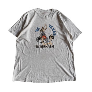 90's vintage 95 TEXAS アートTシャツ　　