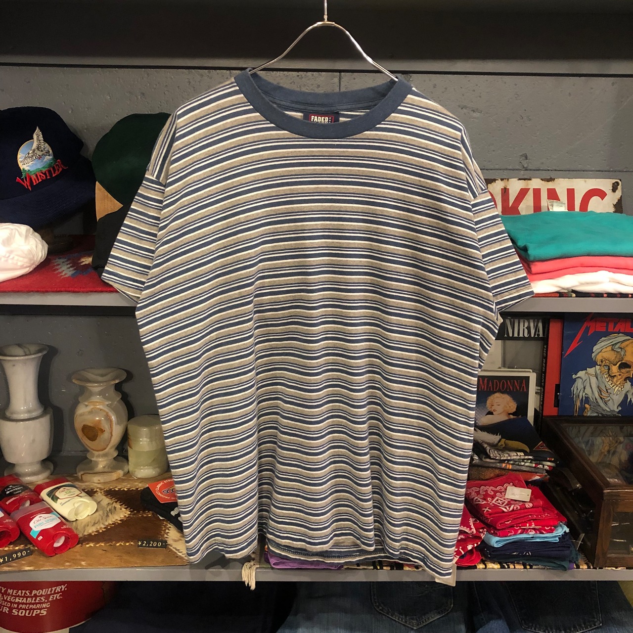 FADED GLORY Border T-Shirt | VOSTOK