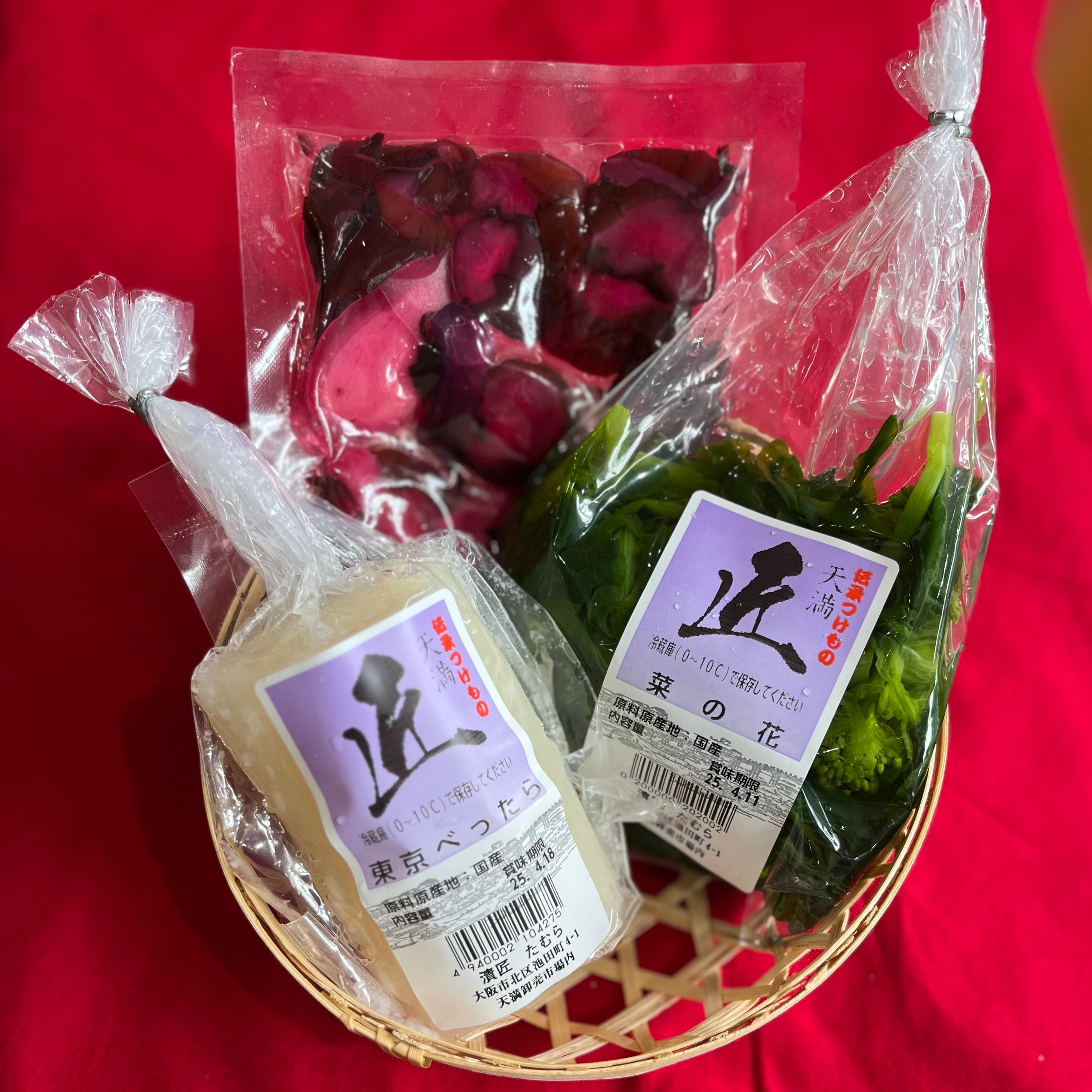 田村のoh！漬物セット 1200円・月2回・3か月コース | Tenma-tamuraya