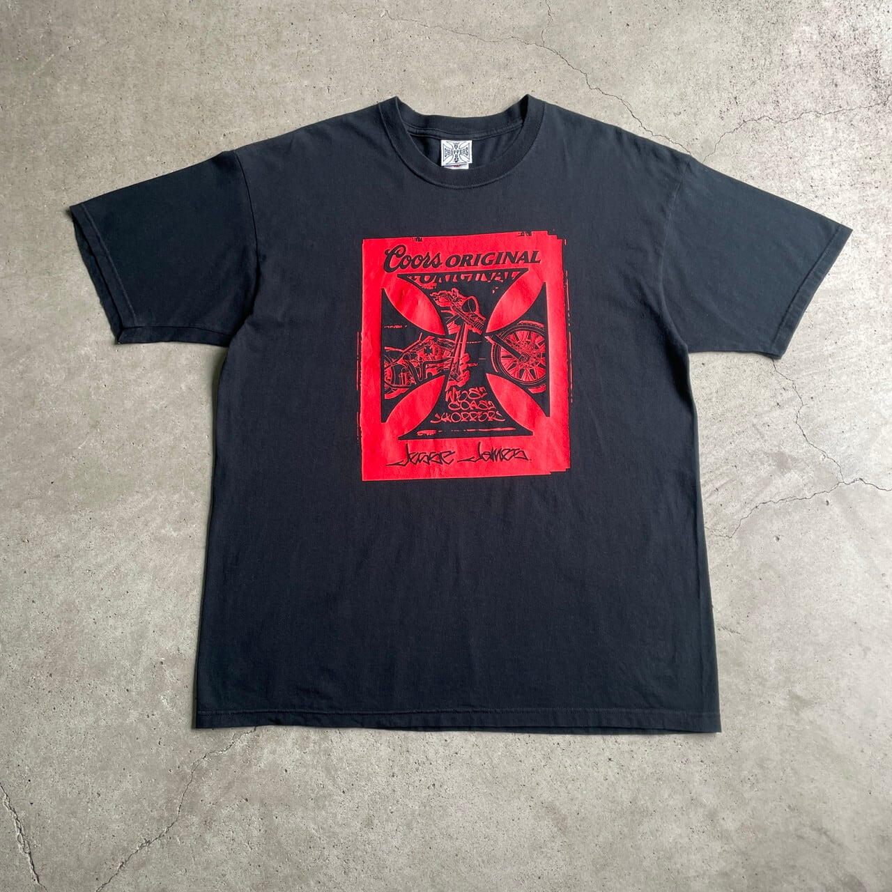 00年代 WEST COAST CHOPPERS COAST ORIGINAL 両面プリント Tシャツ 