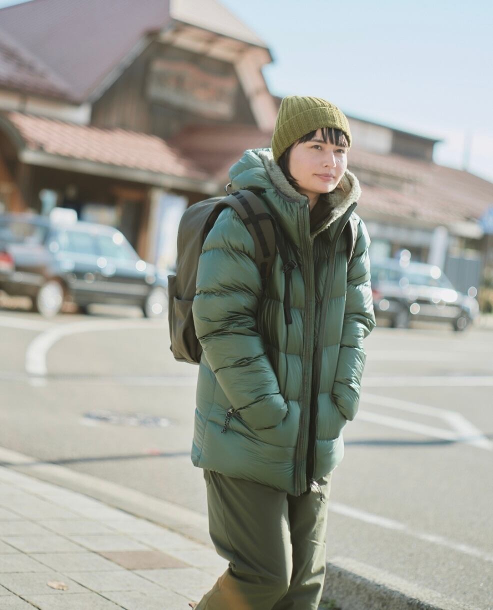 AXESQUIN / Sirius UL Down Jacket (ポケットが愛らしい 800FP撥水UL