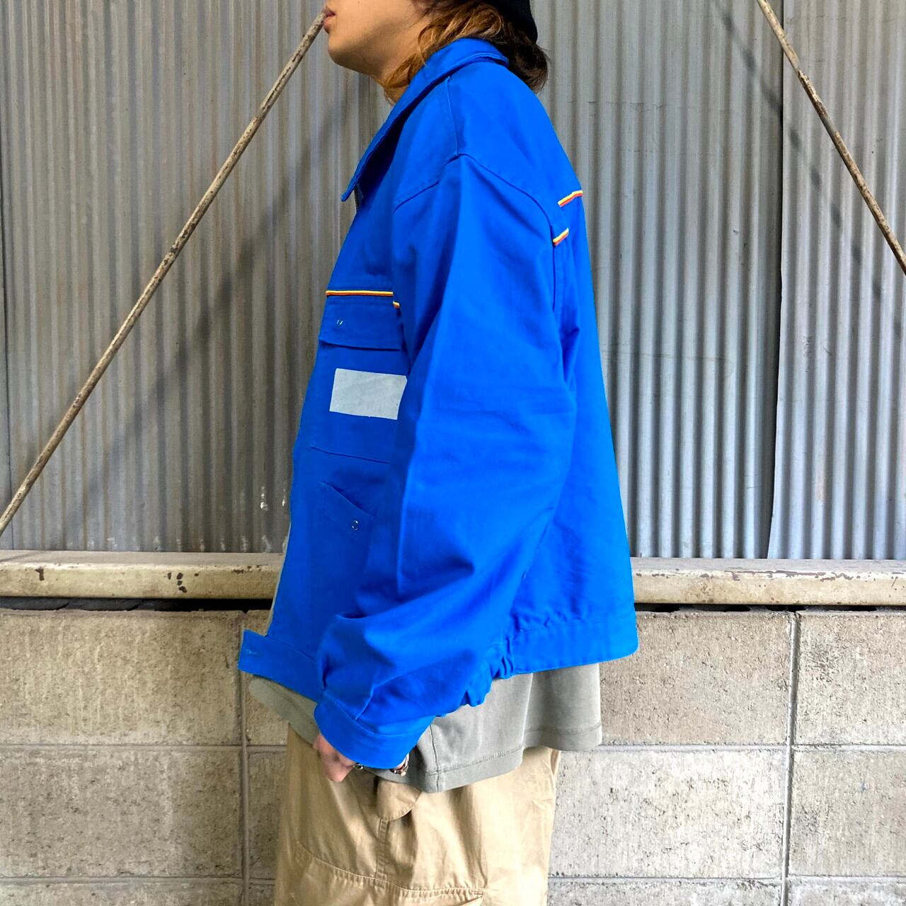 VETRA 変形ポケット コットンツイル ユーロワークジャケット