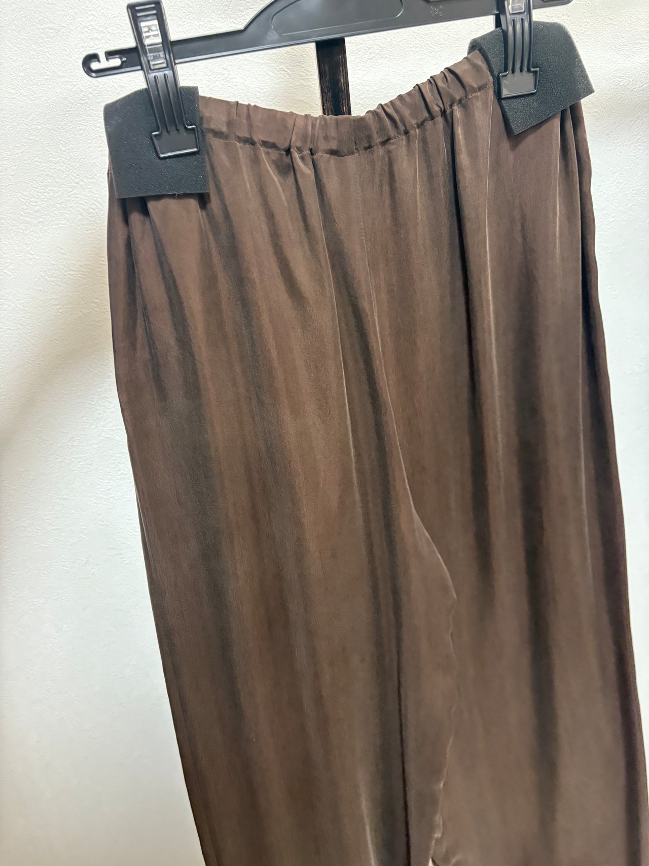 ピーチスキンキュプラパンツ 40 ブラウン