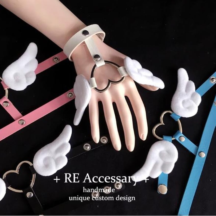 サブカル 服 地雷系 通販 アクセサリー ブレスレット パンク 闇かわいい バンギャ