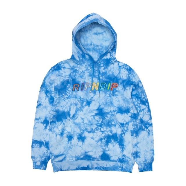 Prisma Hoodie (Blue Lightning Wash) 青山テルマ着用