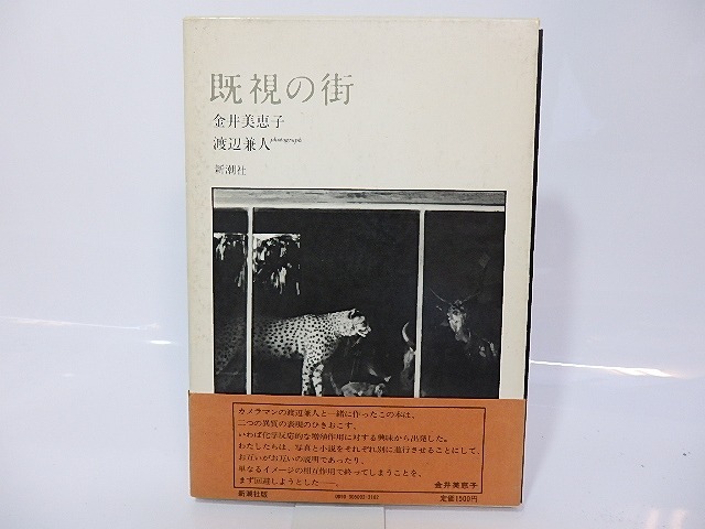 既視の街　初函帯　/　金井美恵子　渡辺兼人写真　[26914]