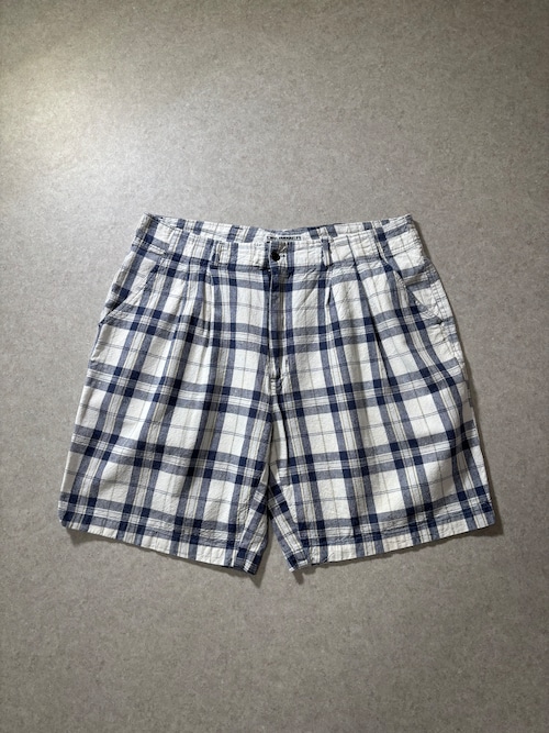 RAMIE-COTTON check pants