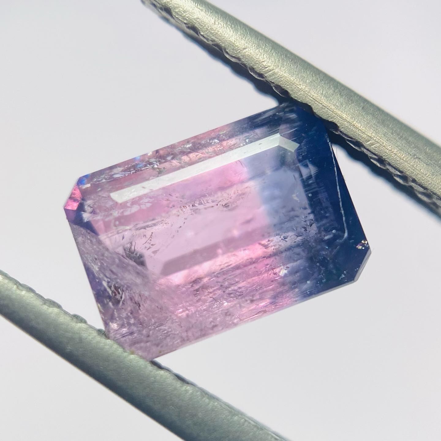 紫陽花?モダンアート?バイカラートルマリン