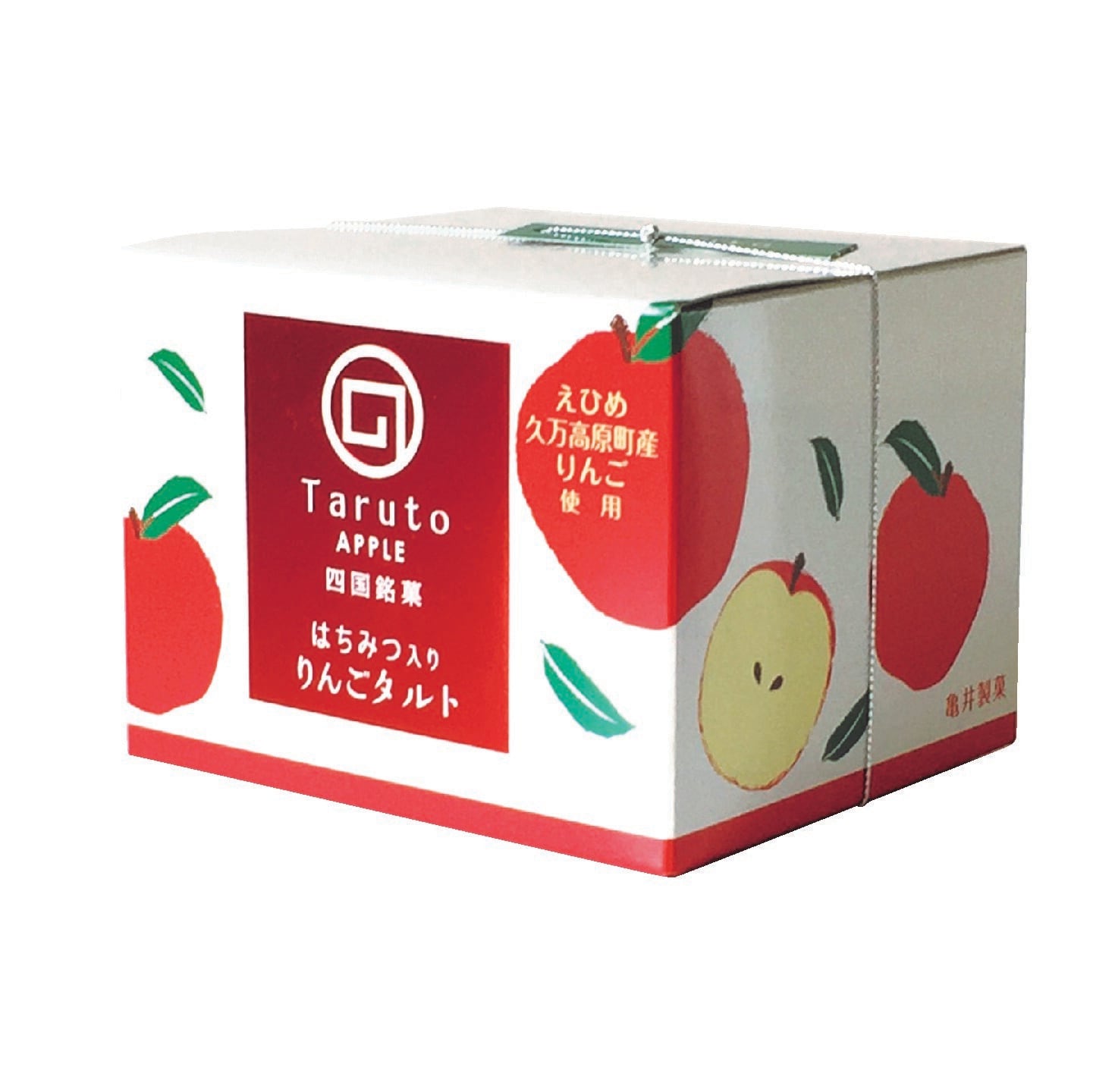 はちみつ入りりんごタルト 3個入 【季節限定】 | 亀井製菓（坊っちゃん