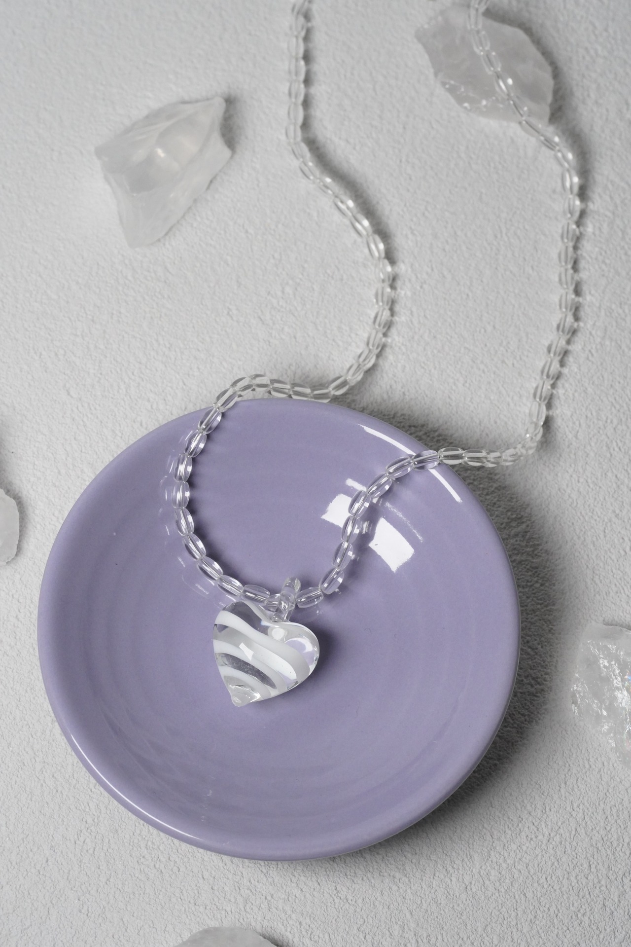 CLA TUBU HEART NECKLACE