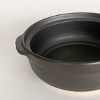 土鍋 7号 1～2人用 彗星 石目 直火専用 日本製 美濃焼