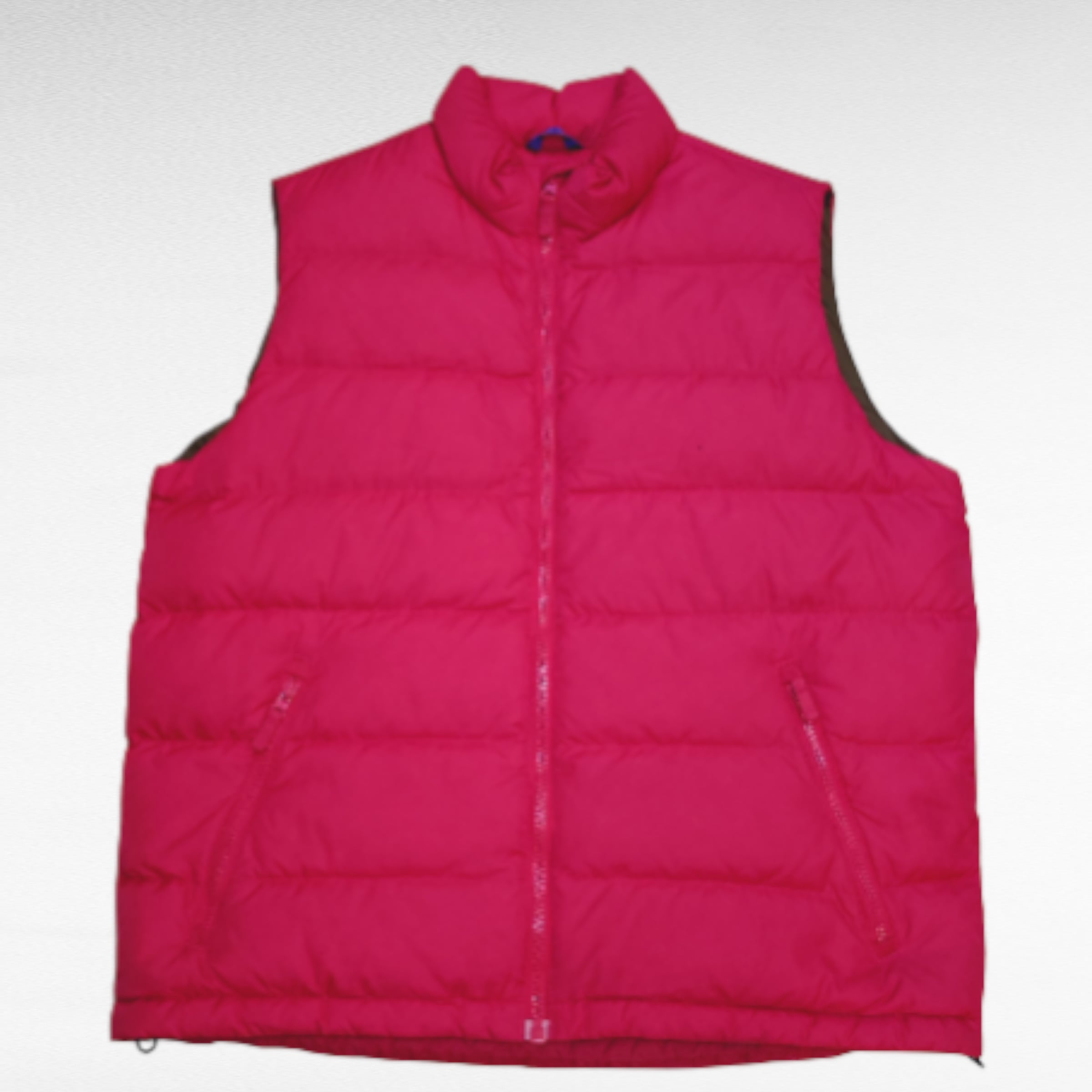 LANDS'END zip up nylon down vest | 仙台 古着屋 ShuShuBell online