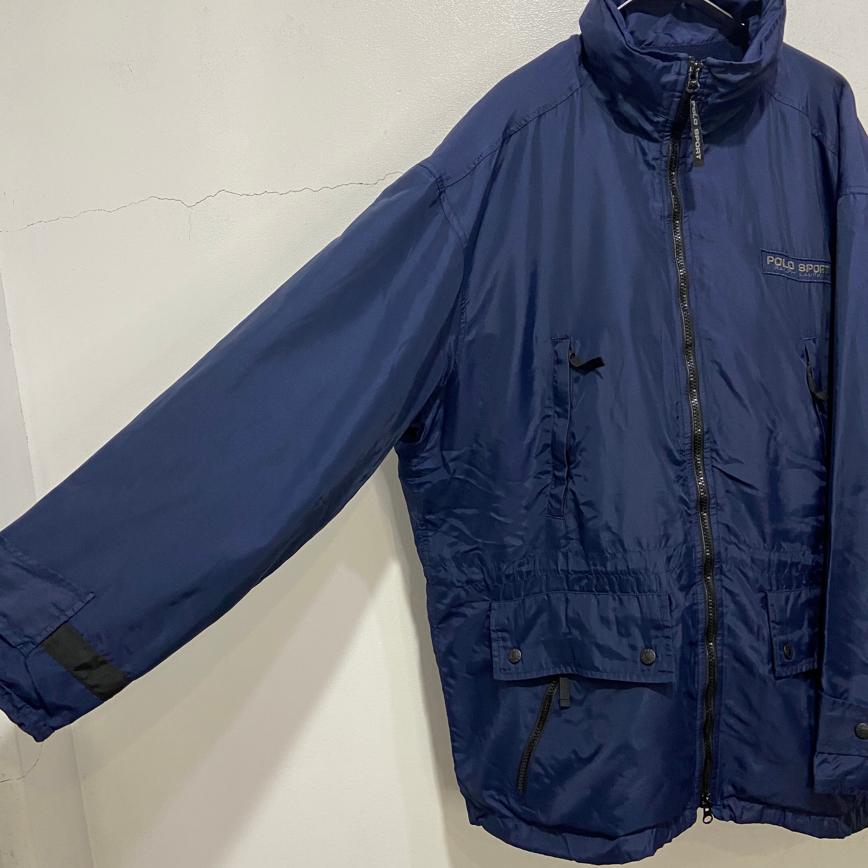 90s POLOSPORT ラルフローレン マウンテンジャケット 紺 XL相当 90s POLOSPORT ラルフローレン マウンテンジャケット 紺 XL相当