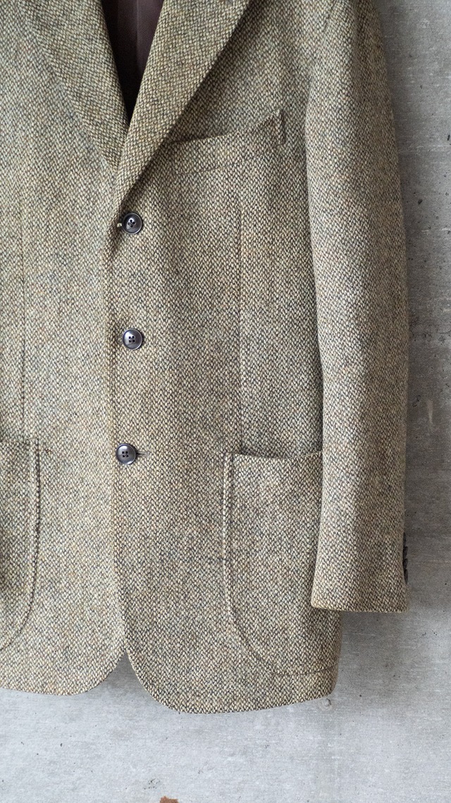 "KOICHI" used Harris Tweed tailored jacket