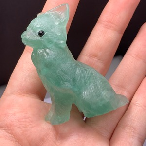 狐・可愛いアニマルフローライト