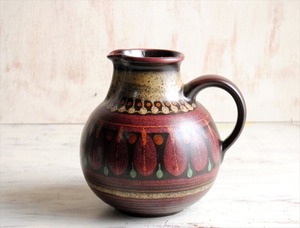 ドイツ製 KMK MANUELL 陶器 花瓶 花器 一輪挿し フラワーベース ミッドセンチュリー期 アンティーク ig2785