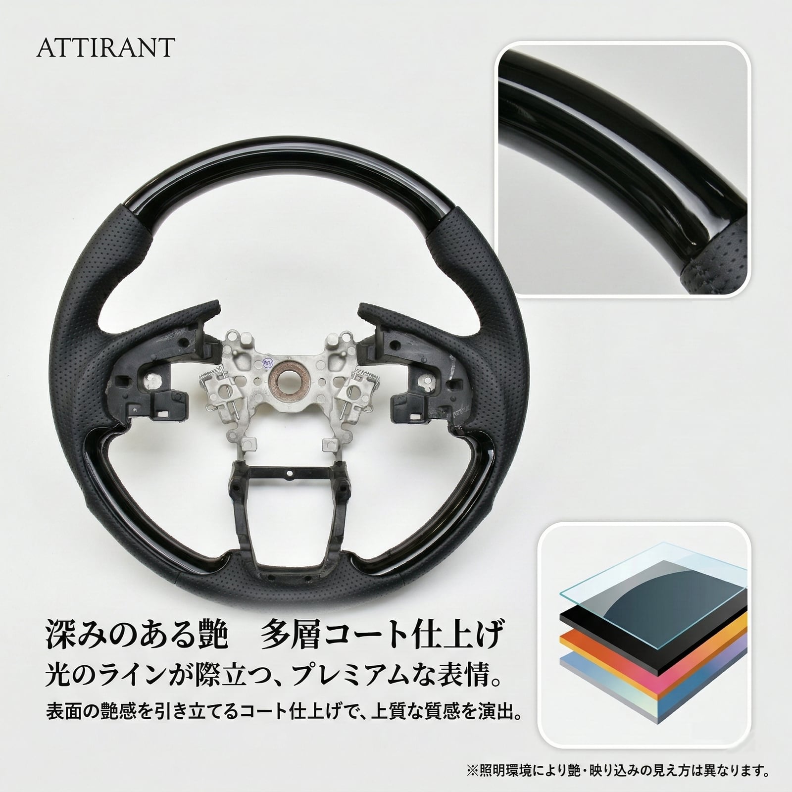 N-VAN JJ1 JJ2 ガングリップ スポーツステアリング ハンドル